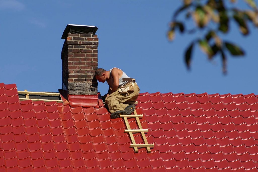 rooftop fixes work